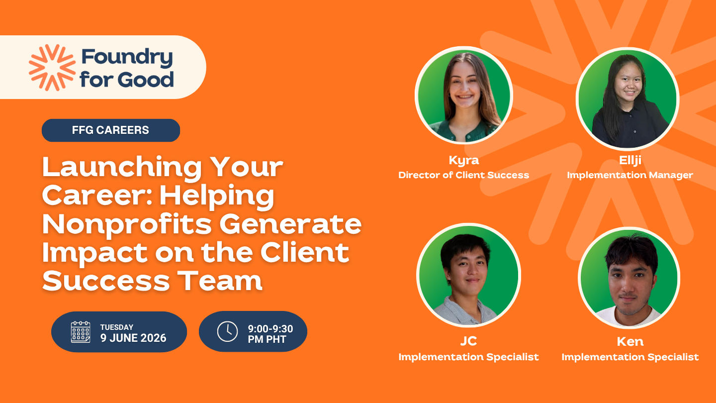 Launching Your Career: Helping Nonprofits Generate Impact on the Client Success Team